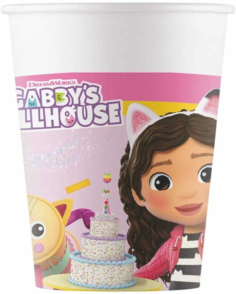Globos Europe Bv GABBY POPERINIAI TAURĖLIAI 200 ml 8 vnt