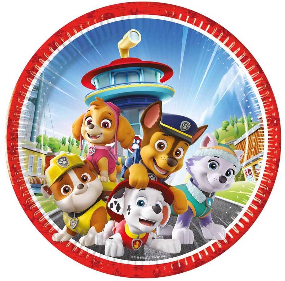 GoDan Paw Patrol popierinės lėkštės, 8 vnt.