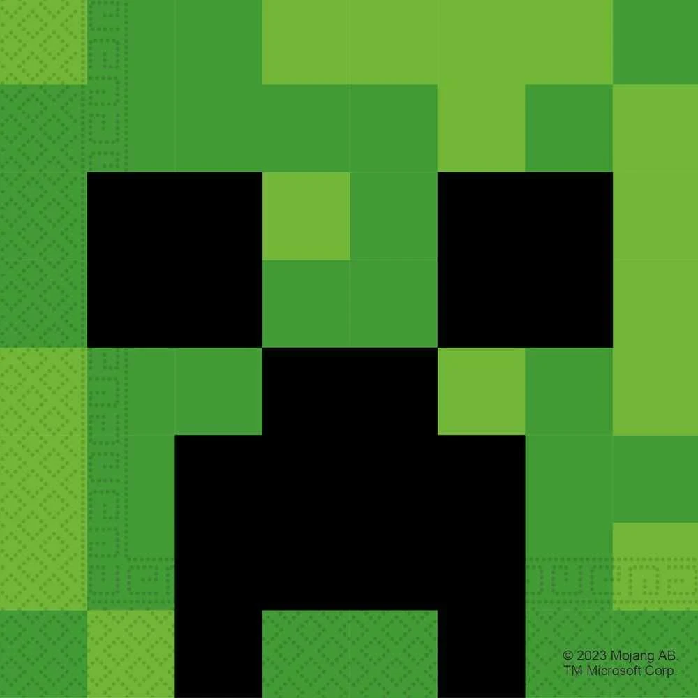 Procos2 Minecraft POPIERINĖS SERVETĖS 33x33 cm 20 vnt