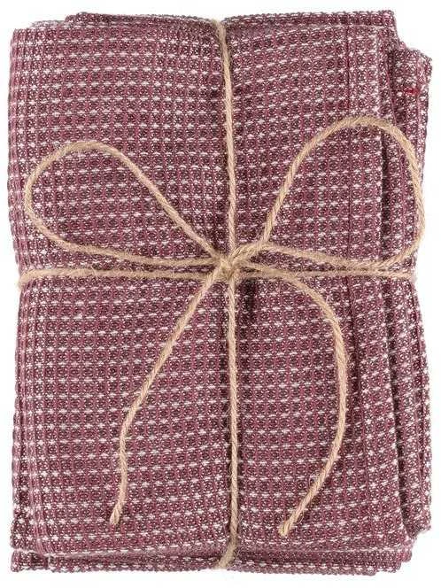 Rento Virtuvės rankšluostis FANNI K, Bamboo Plum, 2 vnt, 50×70 cm