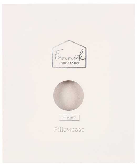 Fanni K Pillowcase Silk 50x60 cm pilkas