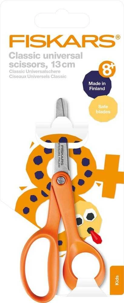 Fiskars Classic vaikiškos žirklės dešiniarankiams (13 cm) 1005166