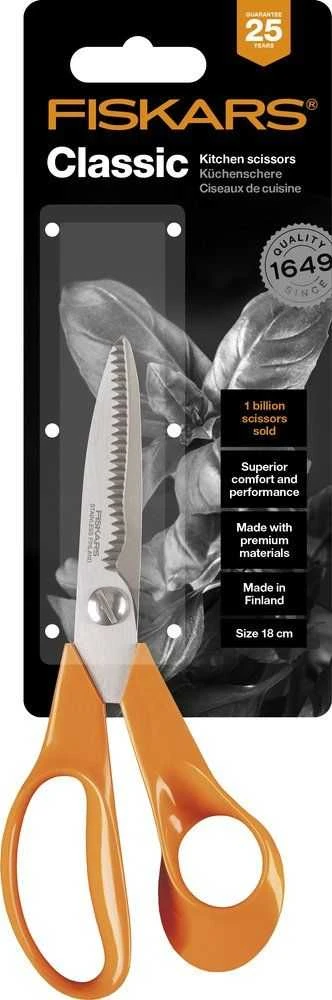 Fiskars Classic Virtuvės žirklės 18 cm