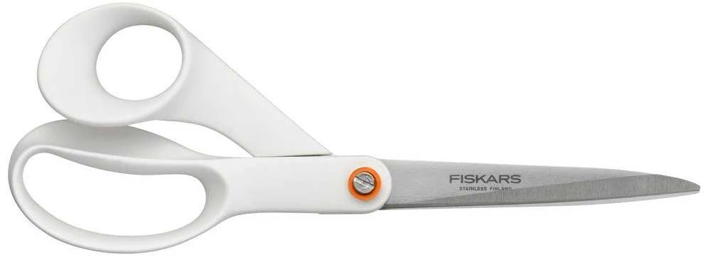 Fiskars FF universalios žirklės 21 cm, baltos