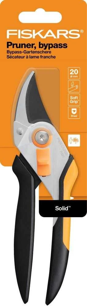 Fiskars Solid™ sekatorius prasilenkiančiais ašmenimis, metalinis (P331)