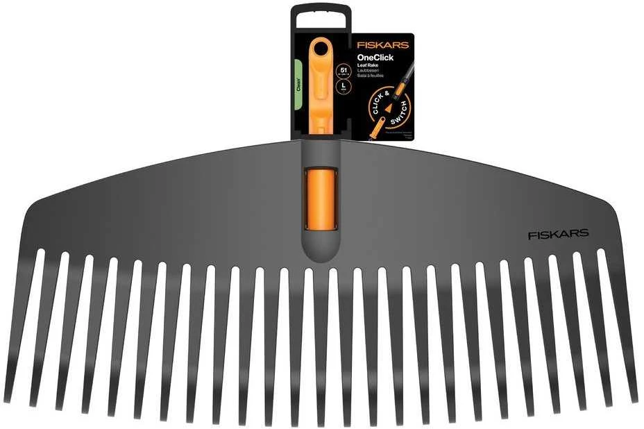 Lapų grėblys vėduoklinis Fiskars OneClick 1080673, 31.8cm