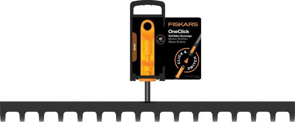 Grėblys universalus Fiskars OneClick 1080678, 40 cm
