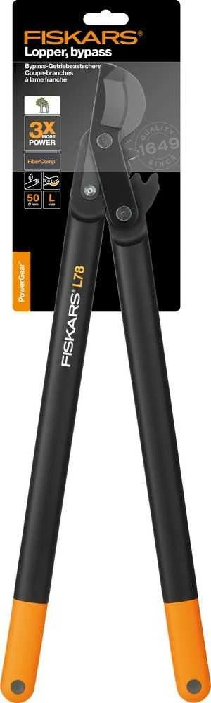 Fiskars Žirklės sodo prasilenkiančiais kablio formos ašmenimis (L78) (1000584)