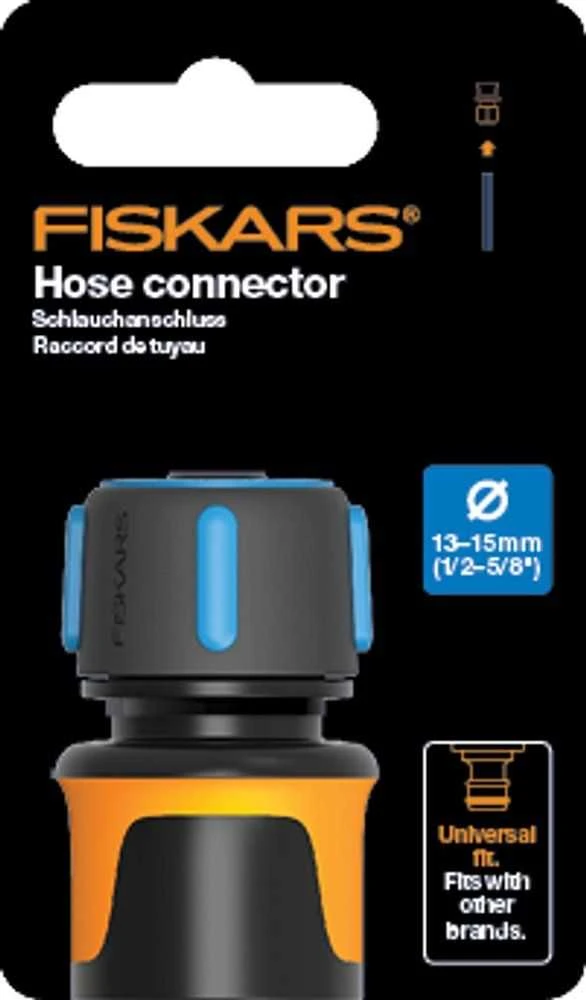 Fiskars žarnos jungtis 13-15mm (1/2-5/8")