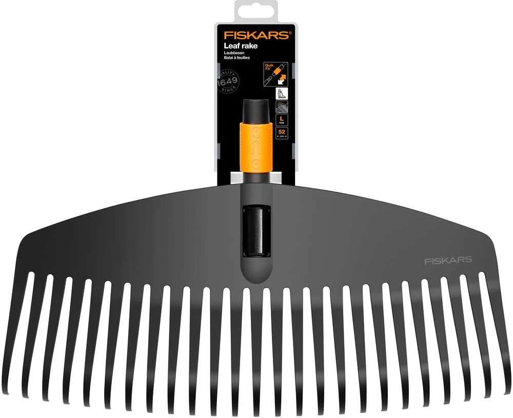  FISKARS Grėblys lapų didelis QuikFit (1000642) 