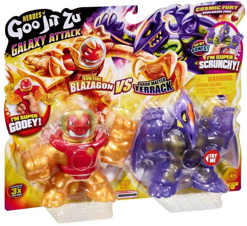 Bandai Goo Jit Zu Figūra Galaxy Attack S4 2 vnt