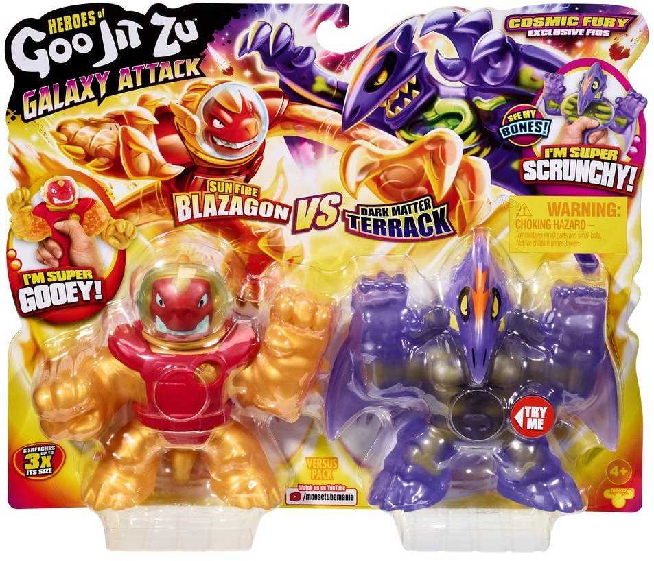Bandai Goo Jit Zu Figūra Galaxy Attack S4 2 vnt