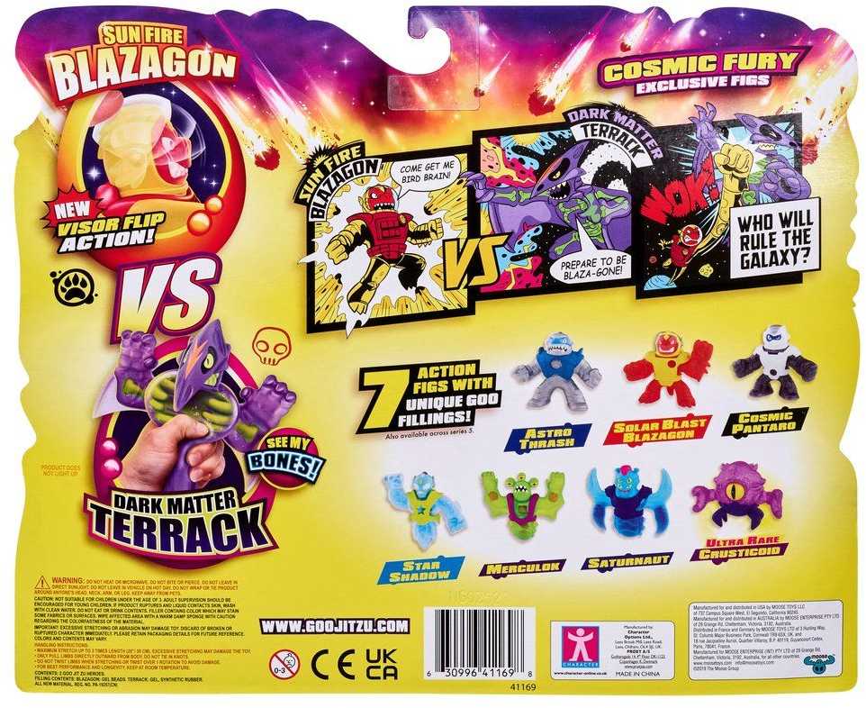Bandai Goo Jit Zu Figūra Galaxy Attack S4 2 vnt