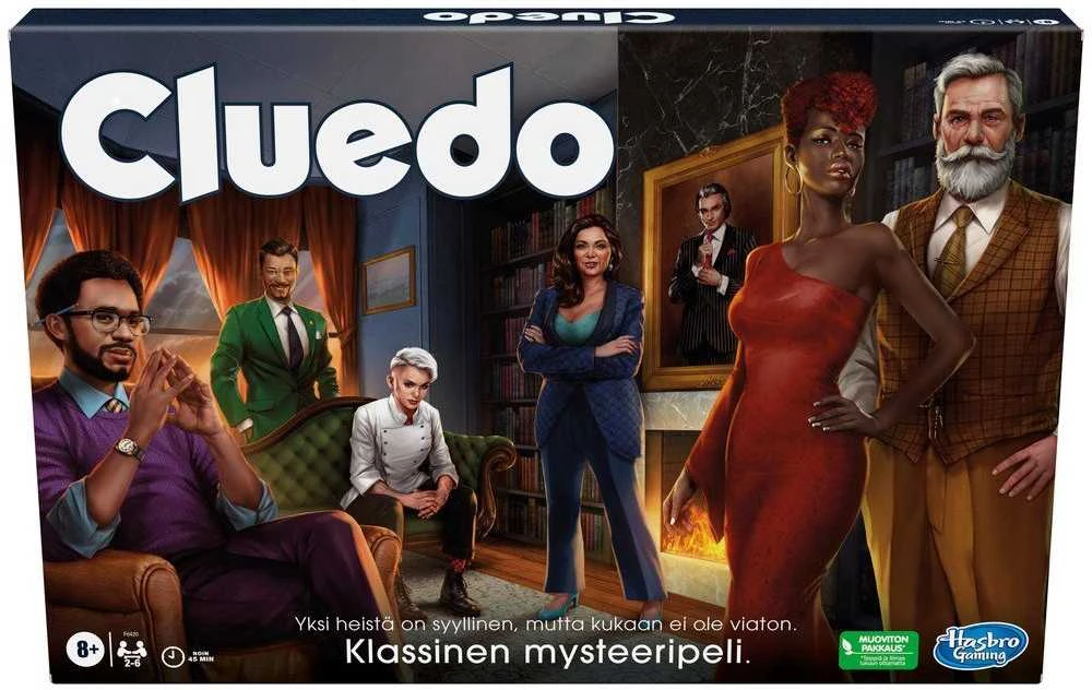 HASBRO GAMING CLUE Žaidimas „Cluedo“, suomių k.
