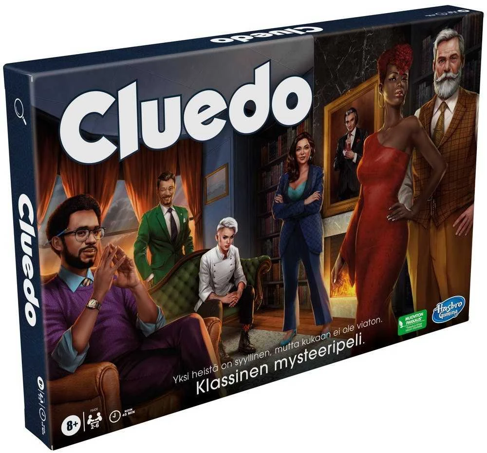 HASBRO GAMING CLUE Žaidimas „Cluedo“, suomių k.