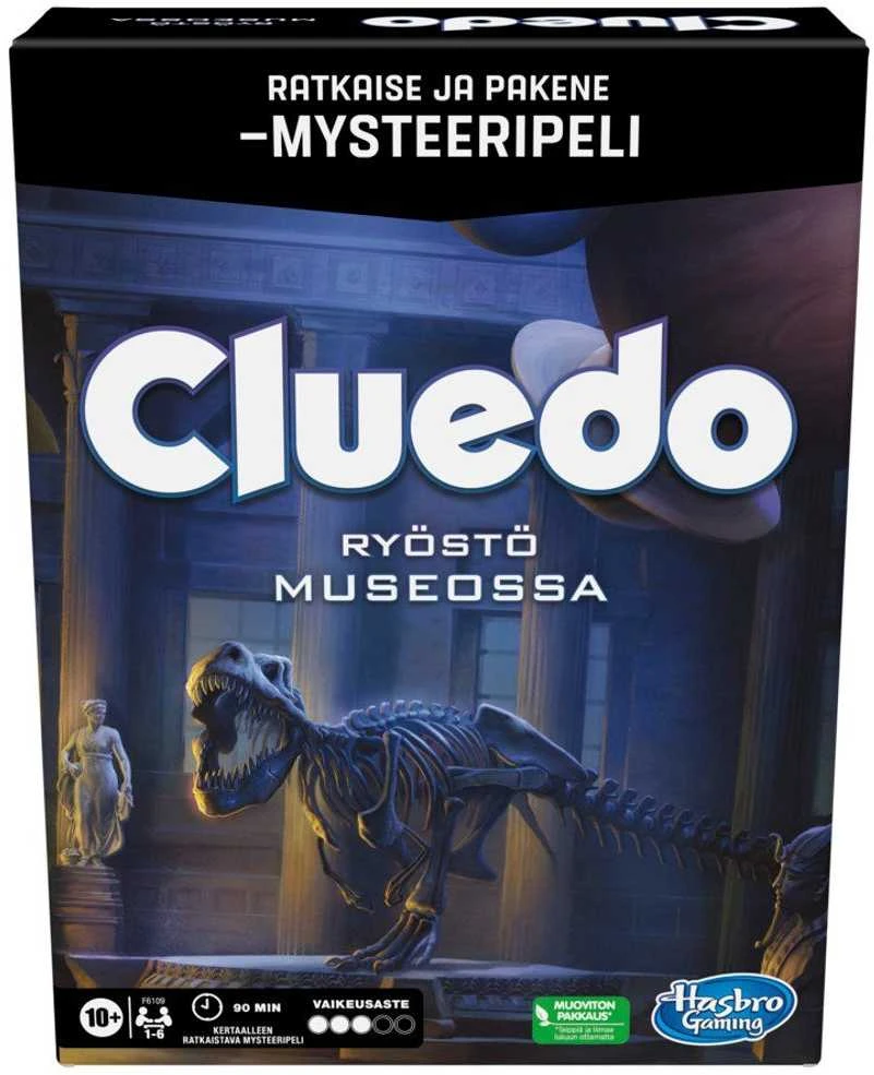 HASBRO GAMING HAS Board game Clue Escape Art Heist, FIN
