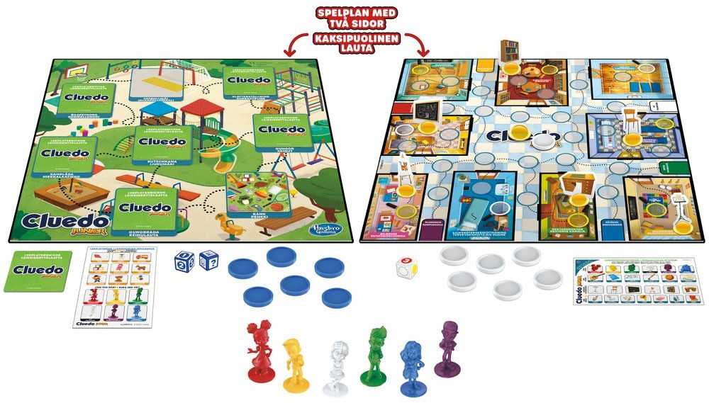 Hasbro Cluedo Junior SE/FI