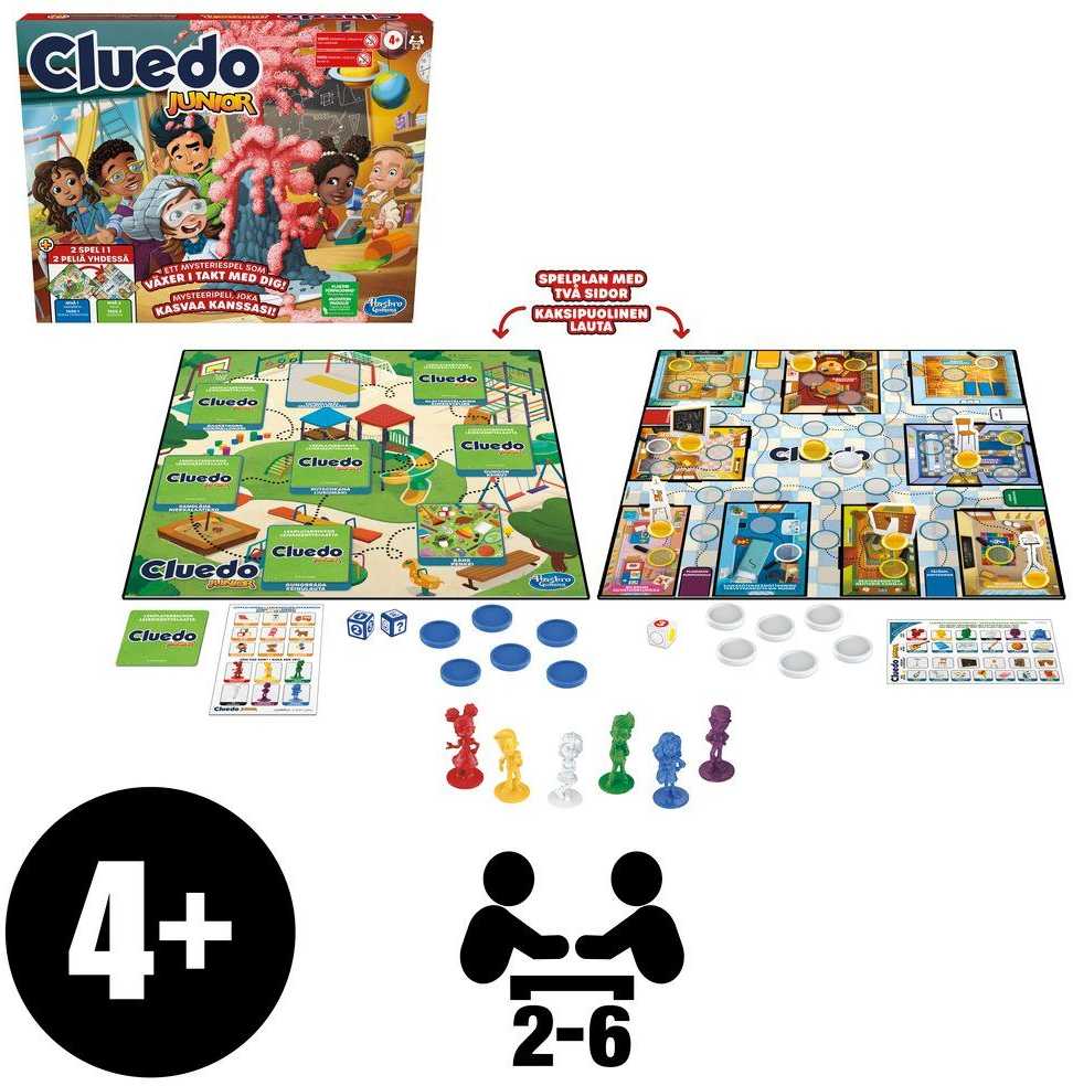 Hasbro Cluedo Junior SE/FI