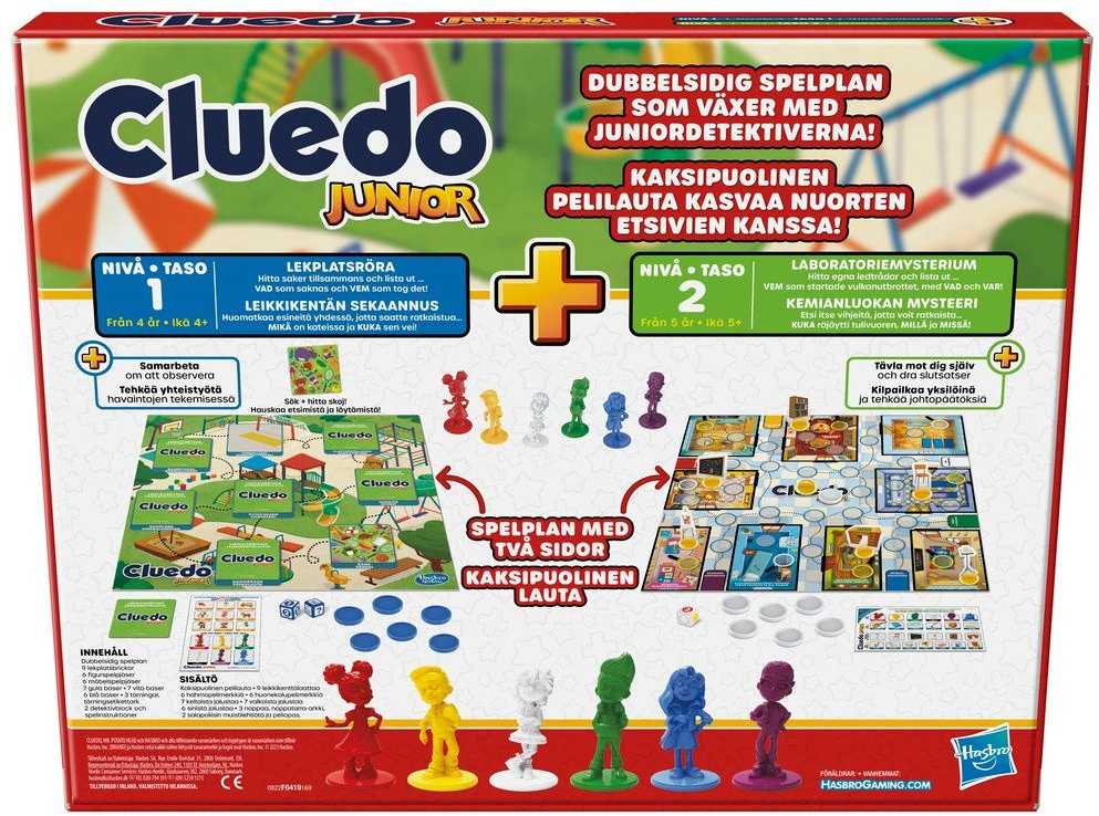 Hasbro Cluedo Junior SE/FI