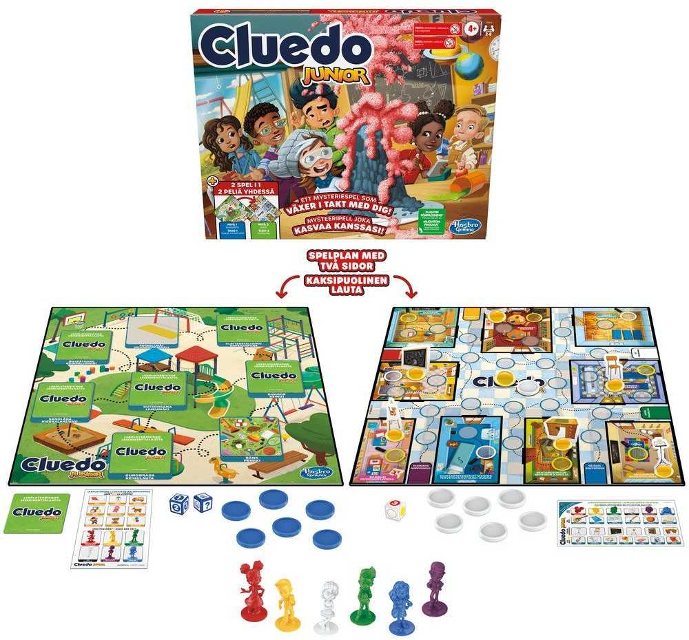 Hasbro Cluedo Junior SE/FI