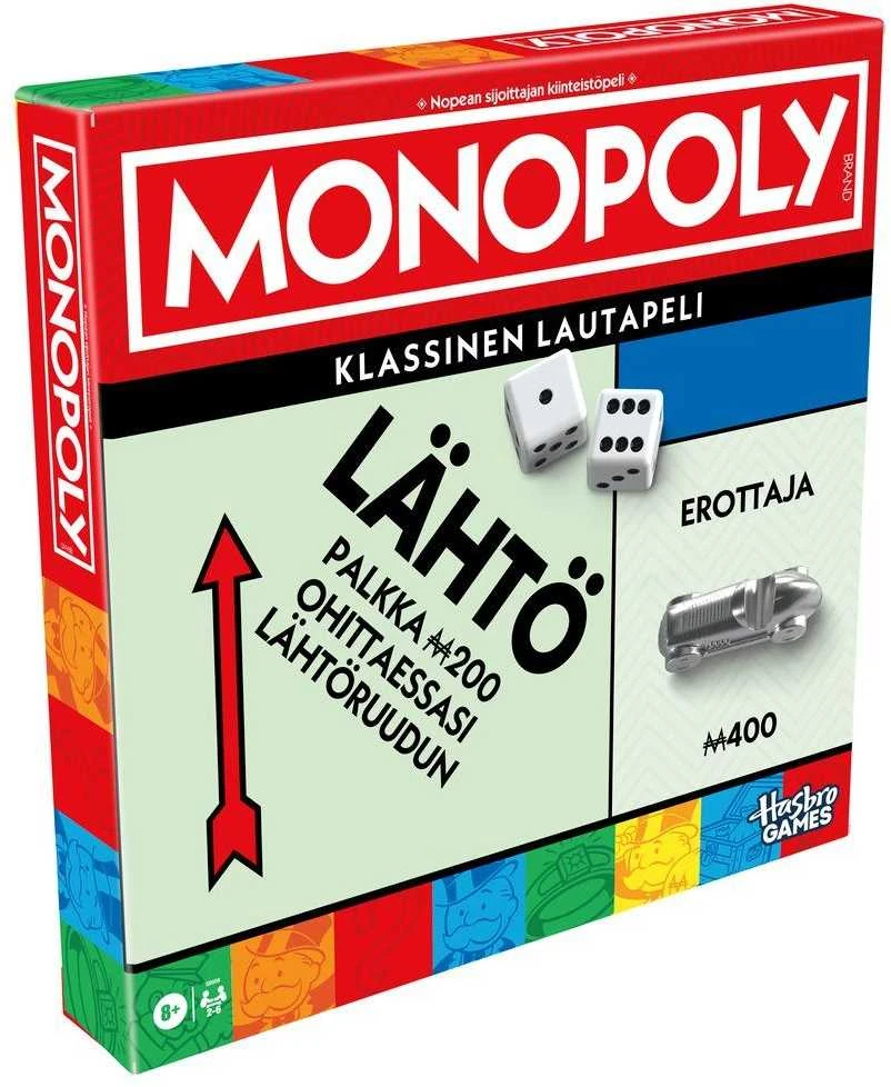 Hasbro MONOPOLY Žaidimas „Monopolis“, suomių k.