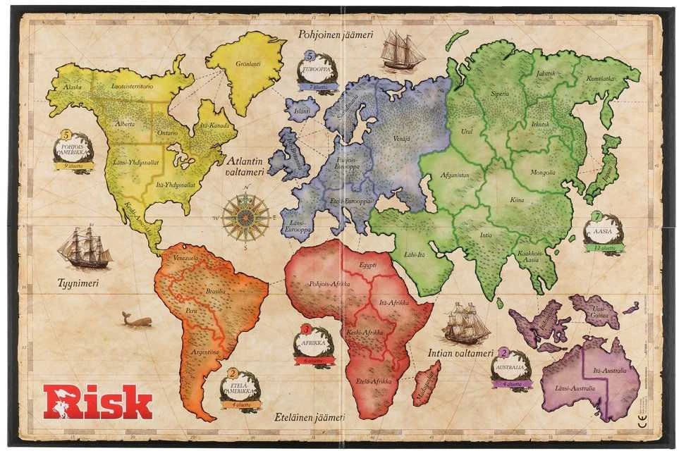 Hasbro Risk stalo žaidimas, FI