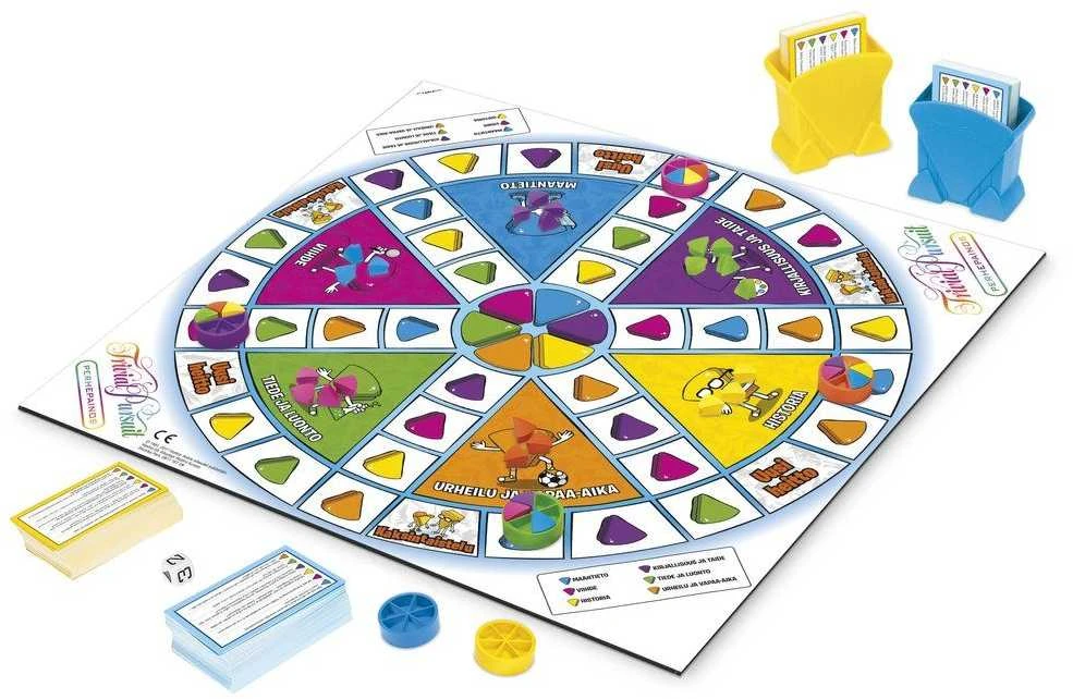 Hasbro Trivial Pursuit Family Edition smulkmenų žaidimas