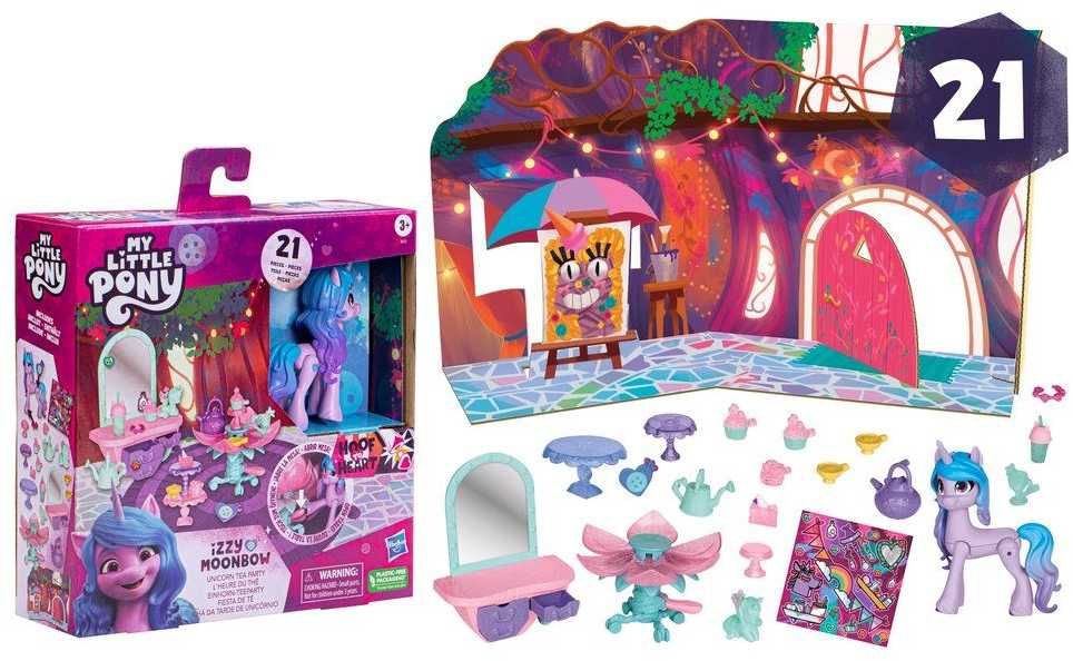 Figūrėlė Hasbro Mano mažasis ponis Izzy ir sodo vakarėlio figūrėlių rinkinys