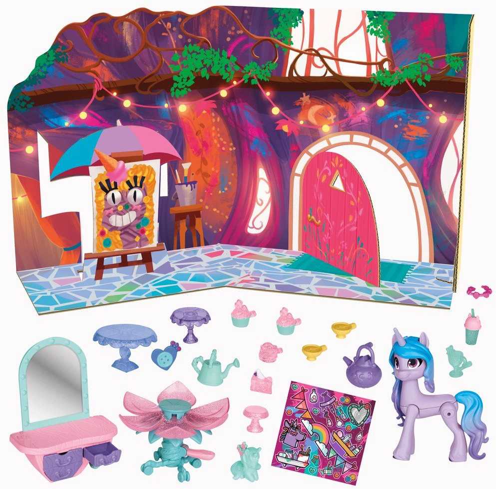 Figūrėlė Hasbro Mano mažasis ponis Izzy ir sodo vakarėlio figūrėlių rinkinys