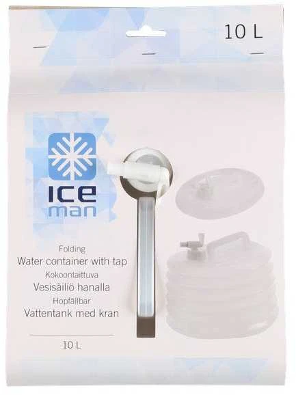 Iceman Sulankstomas 10 L vandens kanistras