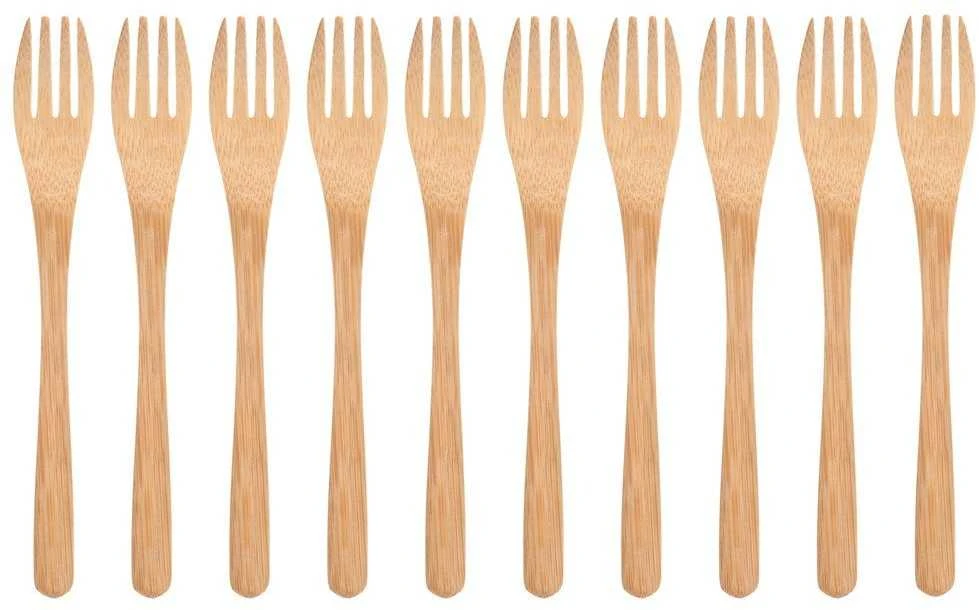 Maku Kitchen Life Bambuhaarukka, 16 cm, 10 kpl