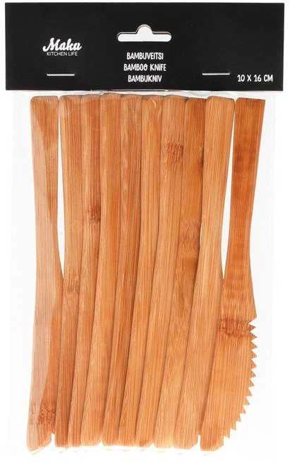 Maku Kitchen Life Bambuveitsi, 16 cm, 10 kpl