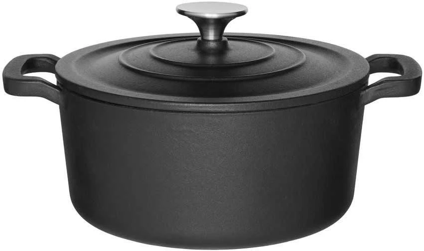 Maku ketaus puodas 3.3 l, juodas