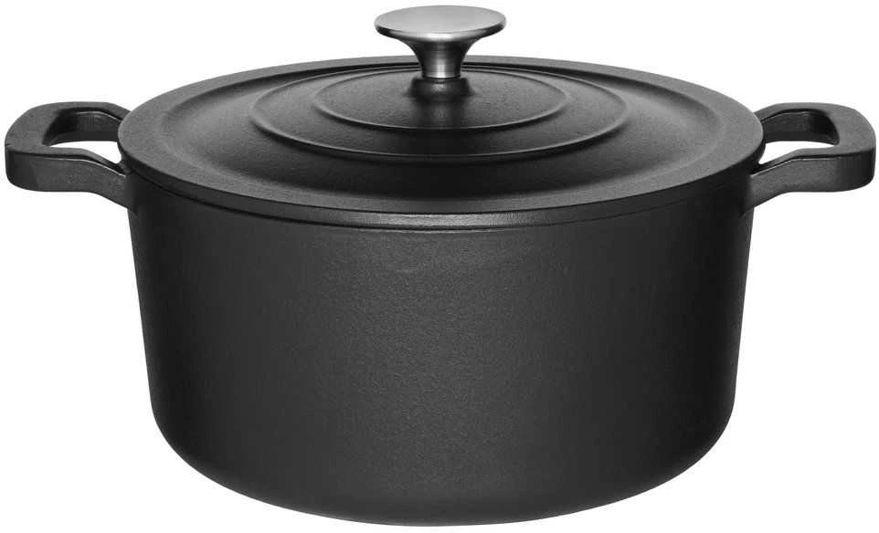 Ketaus puodas 5,2l "Maku" (juodas)