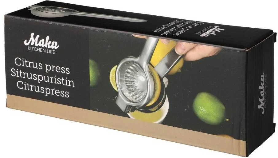 Maku Kitchen Life Citrusinių vaisių presas iš nerūdijančio plieno 22 cm