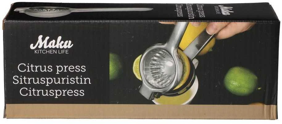 Maku Kitchen Life Citrusinių vaisių presas iš nerūdijančio plieno 22 cm
