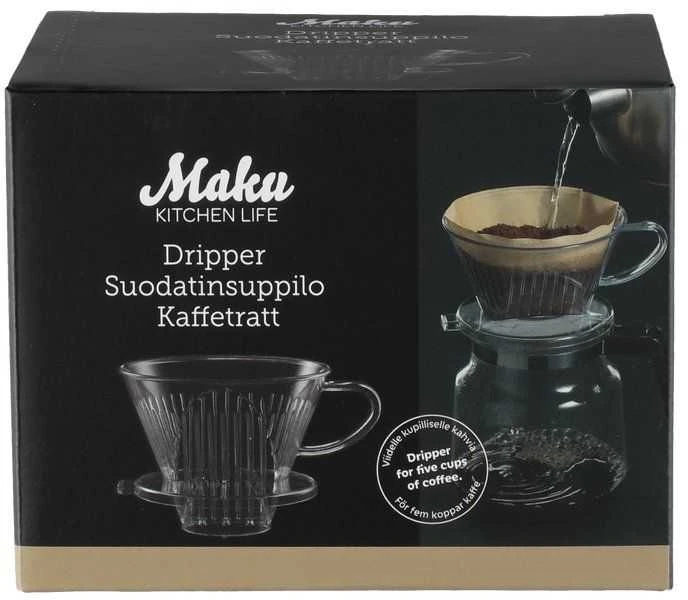 Maku filtrinis kavinukas pakuotėje