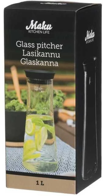 Maku grafinas su silikoniniu dangteliu 1l