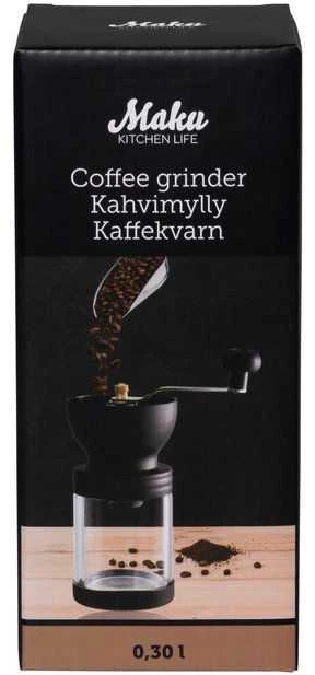 Kavamalė Maku Malūnėlis kavai 21cm,stiklinis indas