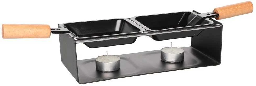 Sumuštinių keptuvas Maku Kitchen Life Raclette grilio rinkinys