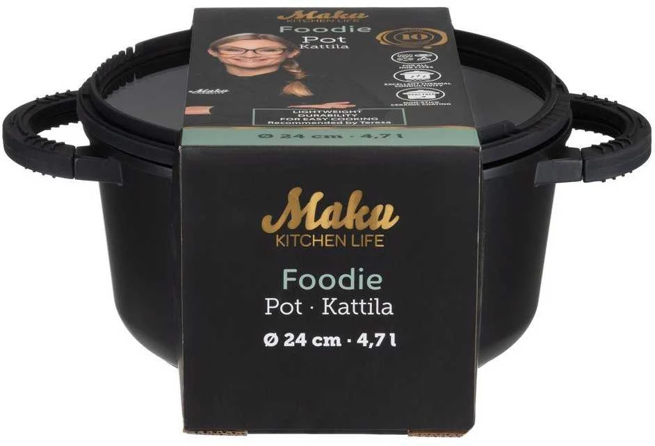 Maku puodas 24cm (4,7l) ,Foodie
