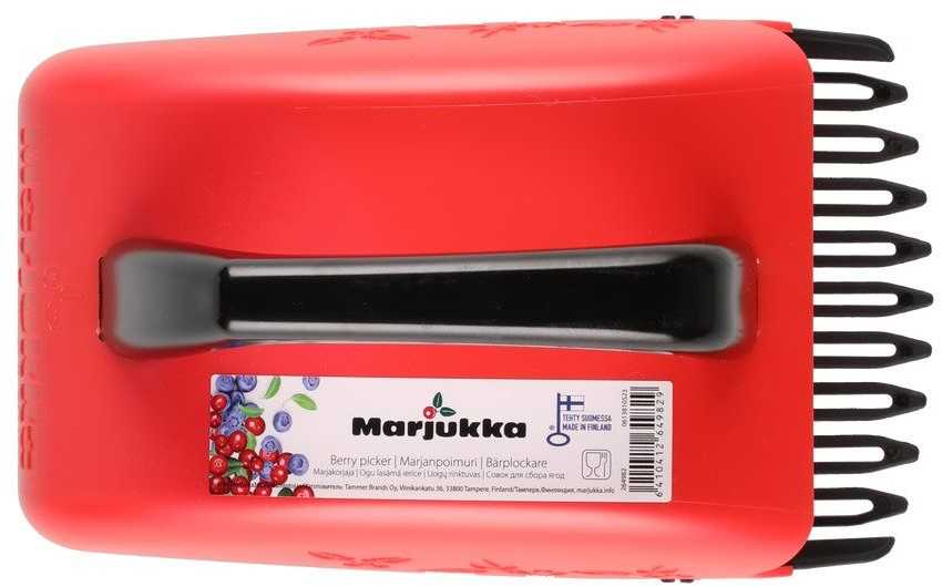 Marjukka Uogų rinktuvas pagamintas Suomijoje raudonas