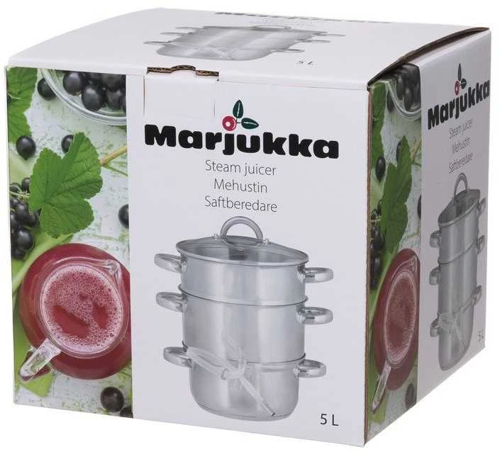 Marjukka Sulčių virimo puodas iš nerūdijančio plieno 5l