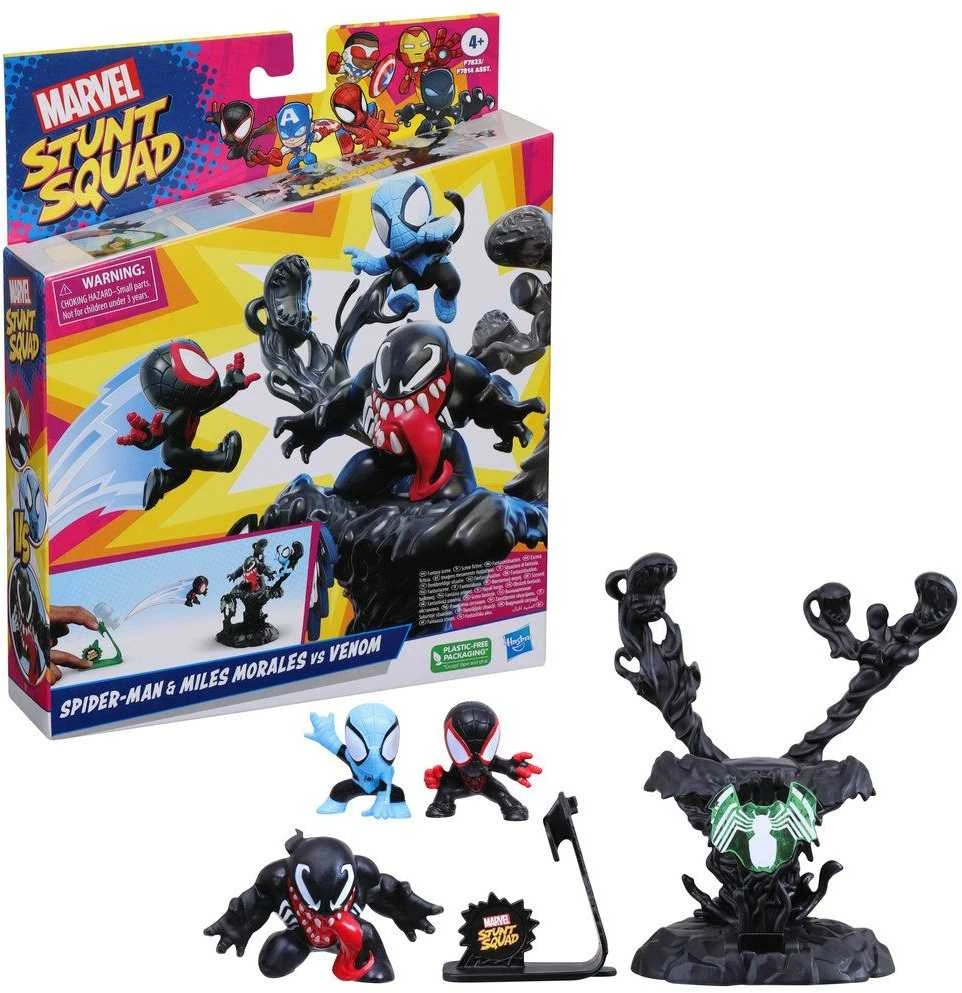 MARVEL Stunt Squad rinkinys „Blogiuko nokautas“