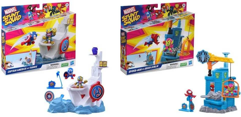 Hasbro „Marvel Stunt Squad“ rinktinės „Smashin Heroes“