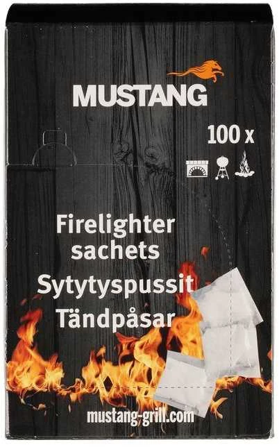 Ugnies įdegtukai, balti MUSTANG 100 vnt