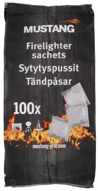 Ugnies įdegtukai, balti MUSTANG 100 vnt