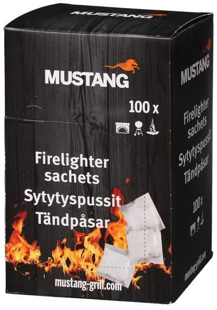 Ugnies įdegtukai, balti MUSTANG 100 vnt