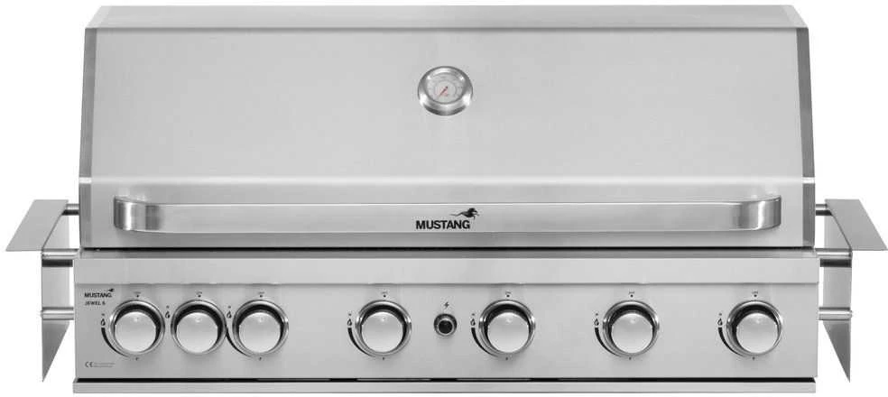 Mustang Gas grilis Jewel 6 įmontuotas