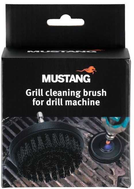 Grizzglass Mustang Gręžimo mašinos grotelių valymo šepetys